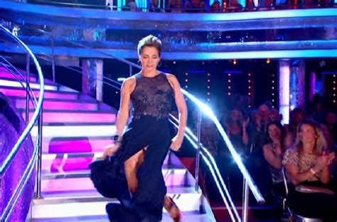 darcey nude|Strictly Come Dancing: Darcey Bussell flashes her nude underwear